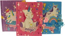 ASST JOURNAL INTIME DE LICORNE AVEC CADENAS